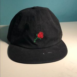 rose snapback hat